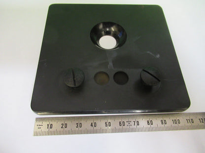 Antique Spencer Lens Co. American Optical Co. American Opt Stage Table Microscope Part