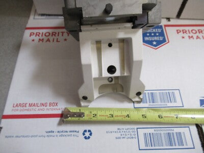 LEICA DMRB GERMANY STAGE TABLE HOLDER MICROSCOPE PART AS PICTURED &FT-6-181