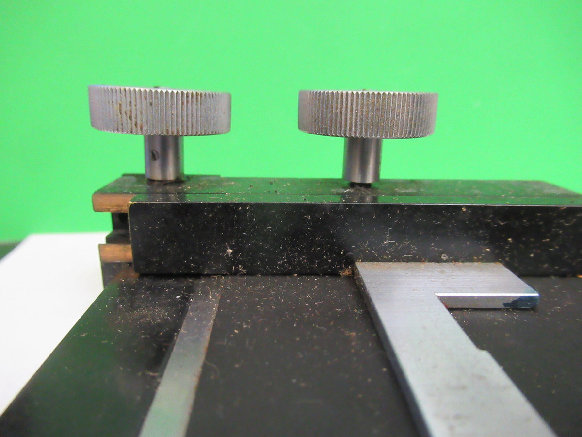 BAUSCH LOMB  STAGE TABLE XY MICROSCOPE PART OPTICS AS PICTURED &F3-B-60