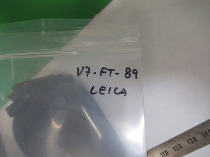 LEICA LEITZ GERMANY DMRB CONDENSER HOLDER MICROSCOPE PART AS PICTURED V7-FT-89