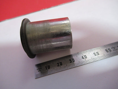 ANTIQUE BAUSCH LOMB 3/8 EYEPIECE OCULAR LENS MICROSCOPE PART AS PICTURED Q2-32