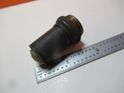 Antique Brass Objective Bausch & Lomb Apo 90X Microscope Part