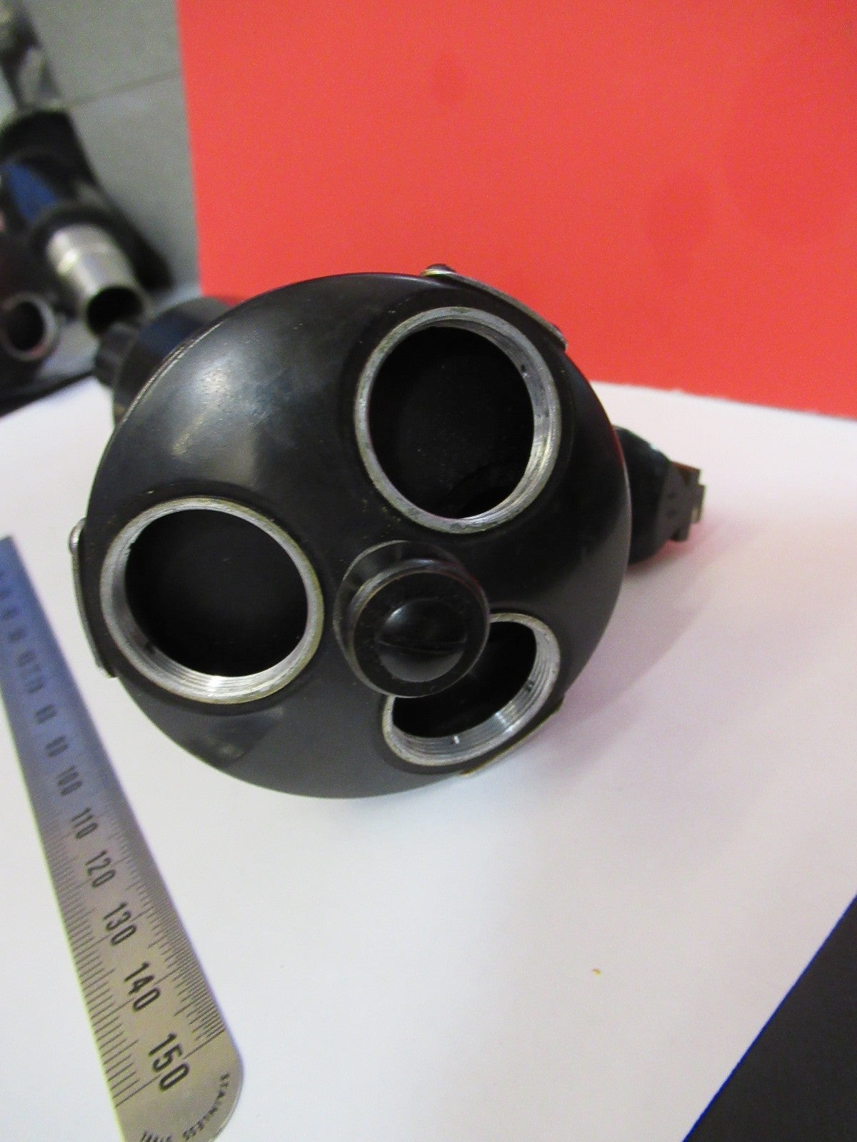 SPENCER AO AMERICAN OPTICS tubus + nosepiece MICROSCOPE PART AS PIC V7-A-35