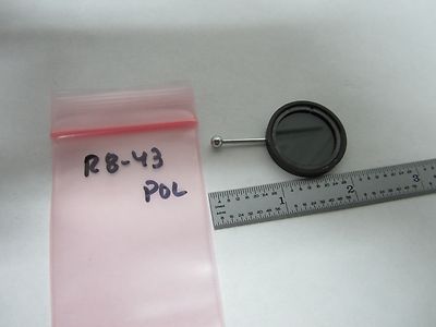 MIKROSKOPTEIL POLARISATOR ANALYSATOROPTIK #R8-43