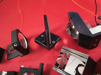 LOT 8 EA OPTICS PARTS from KLA TENCOR PROFILOMETER INTERFEROMETER NICE OPTICAL