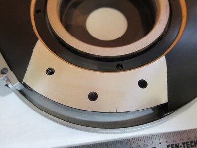 LEITZ WEZTLAR POLARIZATION STAGE ROTABLE TABLE MICROSCOPE AS PICTURED &A3-B-02