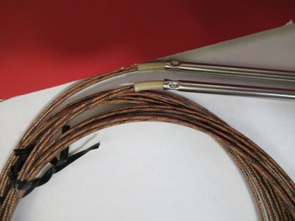 LOT 2 EA DUAL THERMOCOUPLE J TYPE PROBE TEMPERATURE SENSOR AS PICTURED T1-A-87