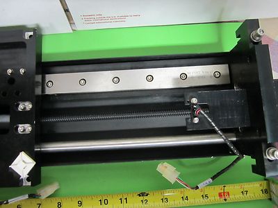 OPTICAL LASER  LINEAR STAGE POSITIONING WITHOUT MOTOR OPTICS AS IS BIN#A1