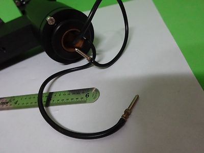 MICROSCOPE PART OPTICAL POLYVAR REICHERT LEICA CONFOCAL OPTICS AS IS BIN#W2-13