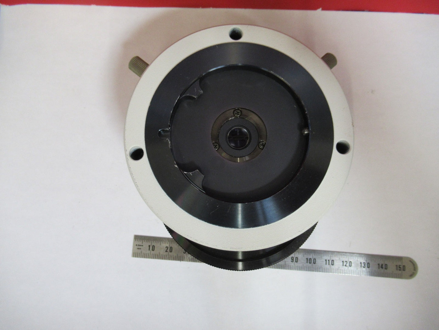 NIKON E400 ECLIPSE POL MAGNIFICATION CHANGER MICROSCOPE PART AS PICTURED T7-A-91