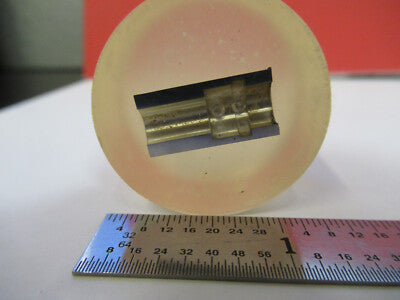 sample specimen metallographic polished etched welded metal AS PICTURED #5M-X9