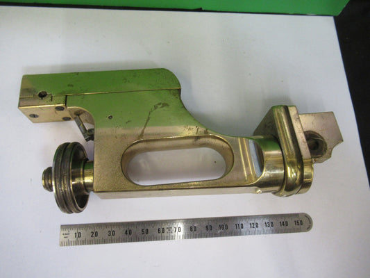 Bausch & Lomb Antique Brass Stage Support Microscope Part
