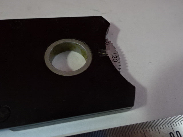 WILD HEERBRUGG SWISS M20 POLARIZER POL SLIDE ROTABLE MICROSCOPE PART #6V-A-09