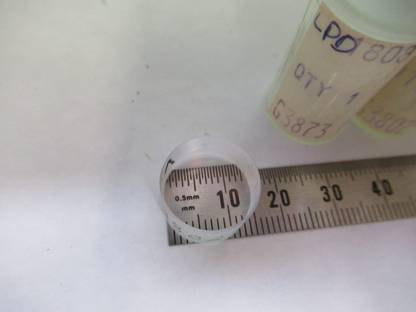 LOT OPTICAL SPECTRA PHYSICS COATED LENS PHOTONICS OPTICS 15x10mm as pic T3-FT-94