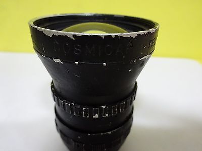 MICROSCOPE PART OPTICAL COSMICAR  TV LENS CAMERA OPTICS AS IS BIN#P7-09