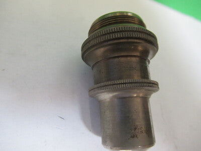 Antique Brass Bausch & Lomb Objective Microscope Part Optics