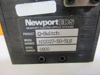 NEWPORT OPTICAL Q-SWITCH LASER OPTICS AS PICTURED &FT-1-A-54