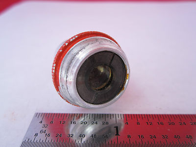 OPTICAL MICROSCOPE PART SPENCER OBJECTIVE 3.5X OPTICSS  BIN#7C