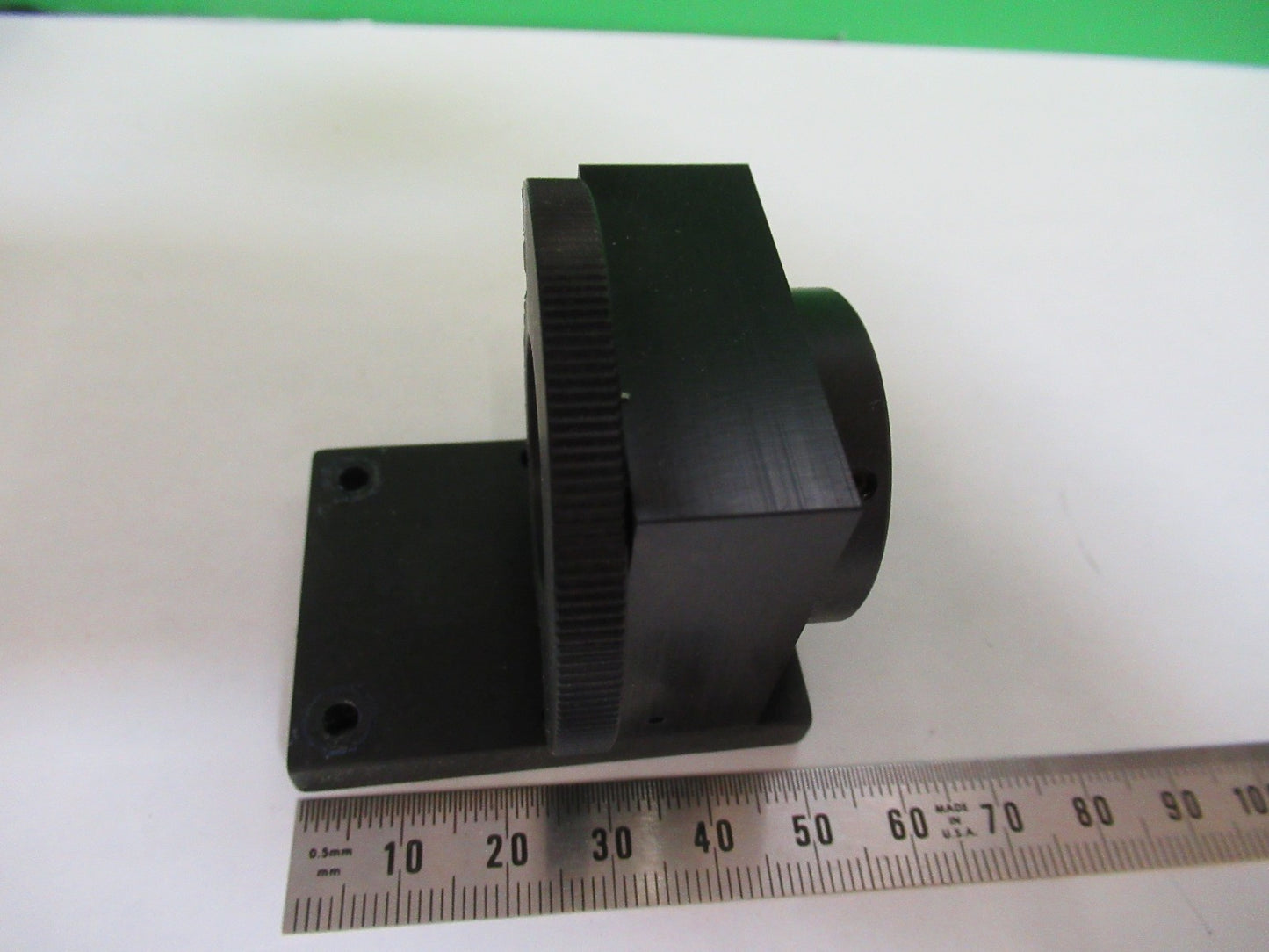 OLYMPUS JAPAN DIAPHRAGM IRIS OPTICS MICROSCOPE PART AS PICTURED T4-A-39