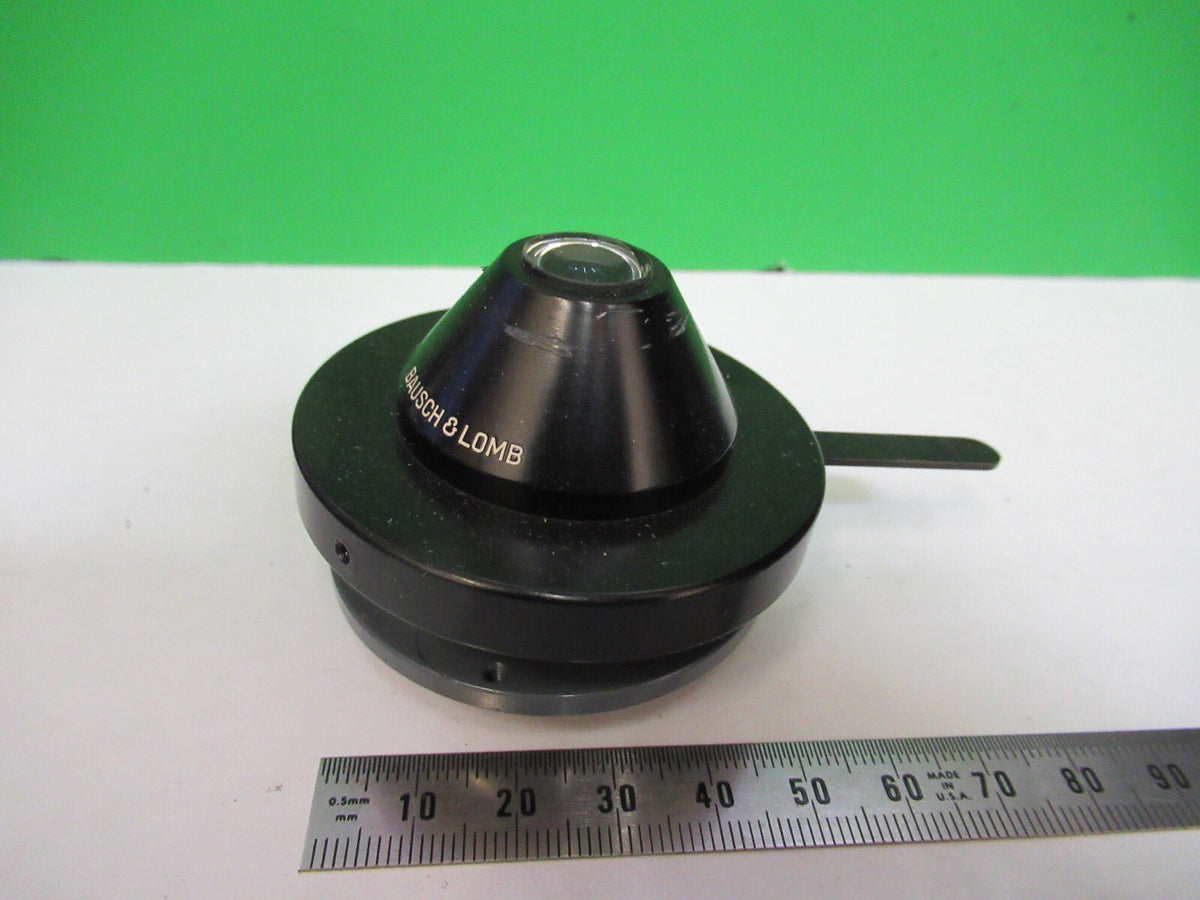 BAUSCH LOMB CONDENSER ASSEMBLY MICROSCOPE PART AS PICTURED X6-A-65