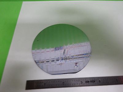 Semiconductor Wafer Silicon with Components