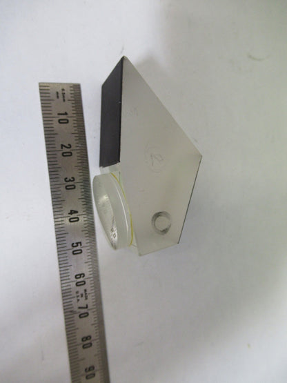 BAUSCH LOMB GLASS PRISM HEAD OPTICS MICROSCOPE PART T8-B-39