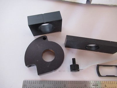 LOT 5 EA ACCESSORIES ASSORTED MICROSCOPE PART AS PICTURED #60-A-11