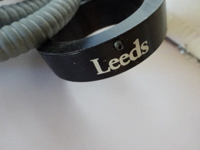 LEEDS FIBER OPTIC LIGHT GUIDE ILLUMINATOR LAMP OPTICS MICROSCOPE PART #60-A-01