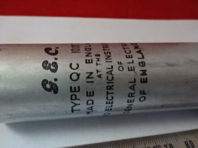 ANTIQUE GEC ENGLAND 1 MHz UK QUARTZ CRYSTAL FREQUENCY CONTROL &W8-B-20