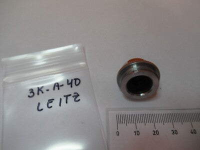 LEITZ WETZLAR POL OBJECTIVE 6FL OPTIC 215mm MICROSCOPE PART AS PICTURED &3K-A-40