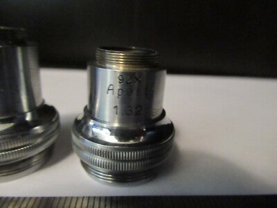 FOR PARTS ANTIQUE ERNST LEITZ OBJECTIVE 6L MICROSCOPE PART AS PICTURED &9-A-79