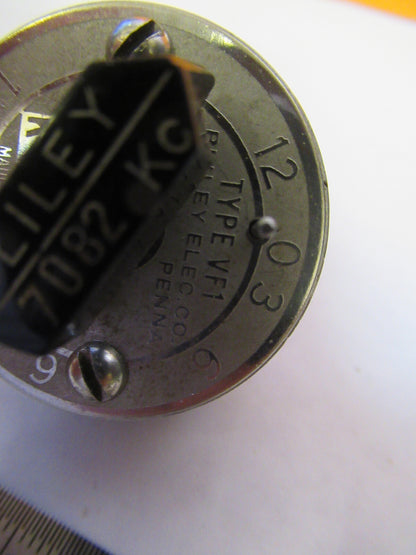 BLILEY RESONATOR QUARTZ CRYSTAL VF1 VARIABLE FREQUENCY AS PICTURED Y1-A-32