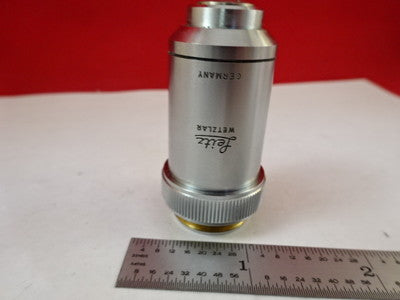 Microscope Part Objective Ernst Leitz Wetzlar Germany 100X Optics B
