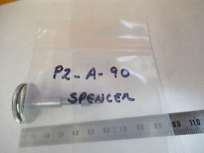 SPENCER AO ANTIQUE KNOB CONDENSER PART MICROSCOPE PART AS PICTURED &P2-A-90