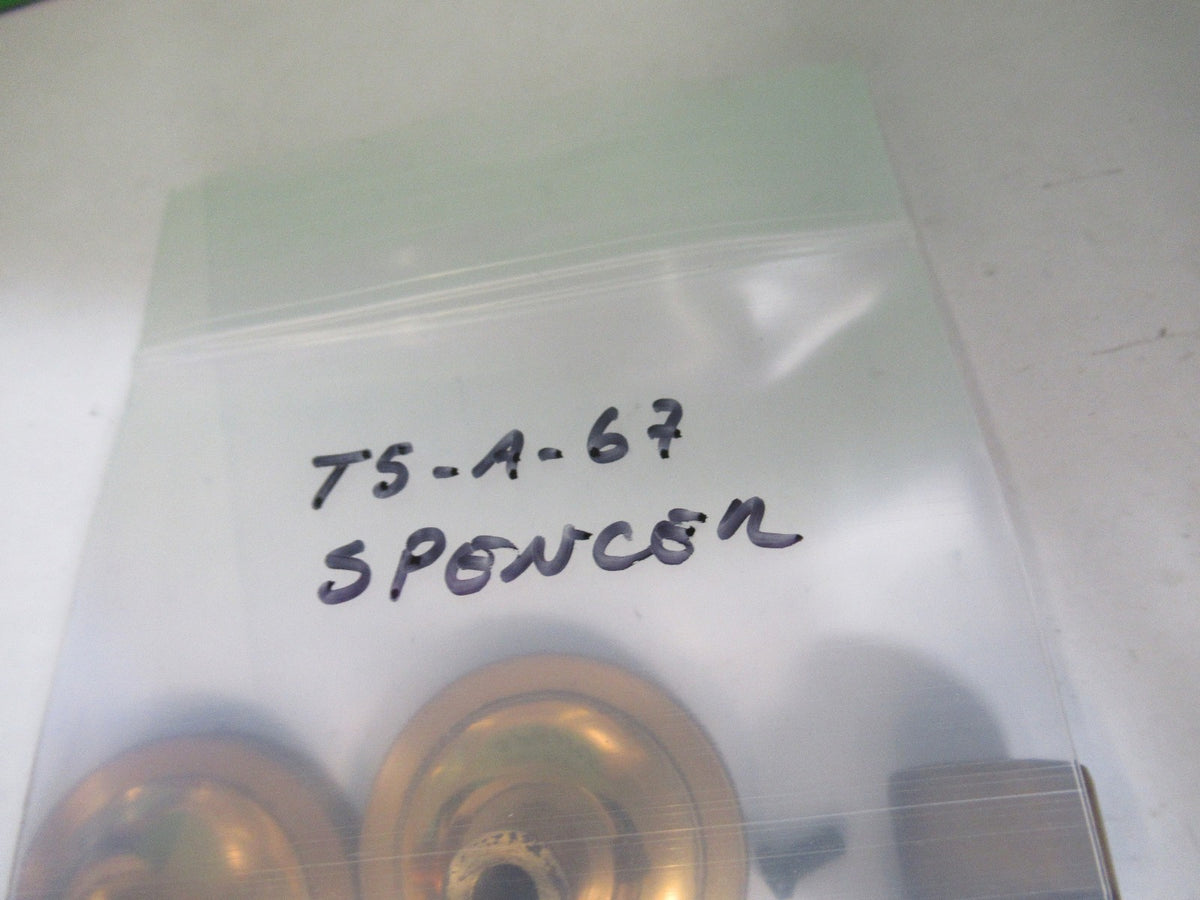ANTIQUE SPENCER AO SET OF BRASS KNOBS MICROSCOPE PART AS PICTURED T5-A-67