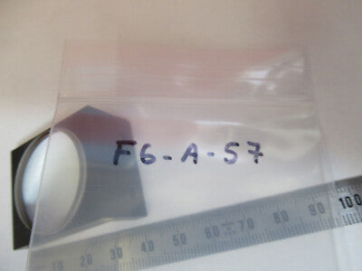 HP MOUNTED LENS PL CX CONVEX LASER OPTICS PART AS PICTURED &F6-A-57
