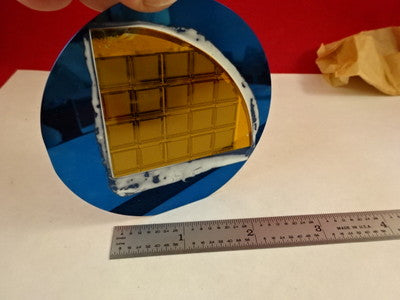 SEMICONDUCTOR COMPONENTS MOUNTED ON SILICON WAFER COLLECTABLE AS IS BIN#P1-C-13