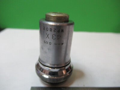 Bausch & Lomb 43X Lens Objective Optics Microscope Part
