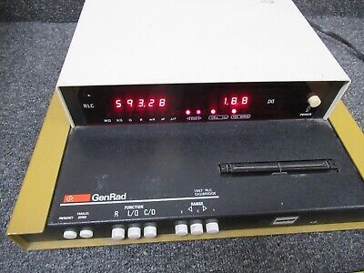 GENRAD GENERAL RADIO 1657 RLC DIGIBRIDGE ELECTRONIC METER AS PICTURED &TC-4