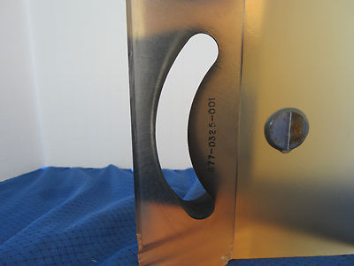 Large Optical Zerodur Block Mil Spec some chips around it Optics