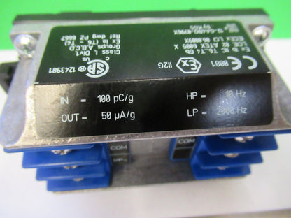 MEGGITT VIBRO-METER IPC704 244-704-000-042 AMP MODULE for ACCEL 5-B-19