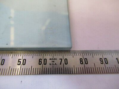 LEITZ WETZLAR GERMANY HEAT ABSORBING GLASS FILTER MCIROSCOPE AS PICTURED P4-A-71