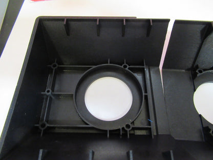 LEICA LEITZ GERMANY DMRB PLASTIC FRAME MICROSCOPE PART AS PICTURED T8-B-12