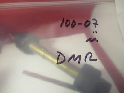 LEICA DMR GERMANY SET KNOBS STAGE ASSMEBLY MICROSCOPE part as pictured &100-07