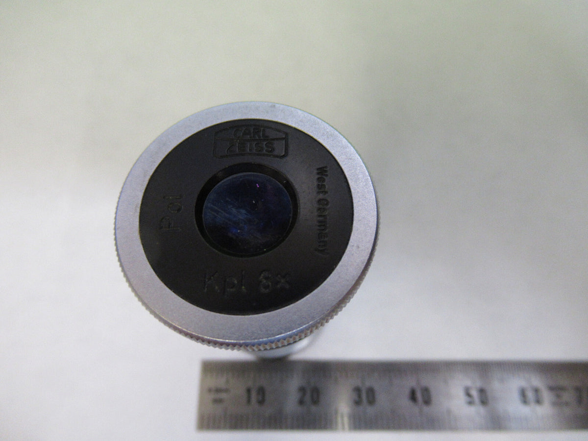 CARL ZEISS GERMANY POL EYEPIECE KPL 8X OCULAR MICROSCOPE PART AS PICTURED X9-B-9
