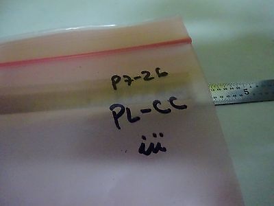 OPTISCHE RECHTECKIGE PLANO-KONKAV-LASERLINSENOPTIK WIE BESEHEN BIN#P7-26