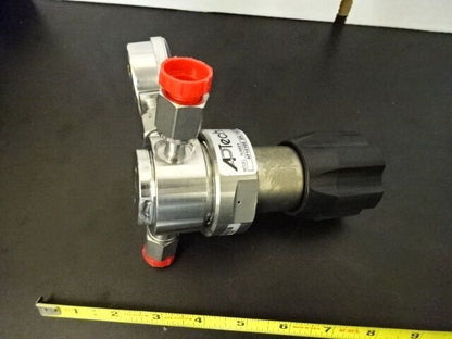 APTECH MANOMETER REGULATOR VALVE GAS PROCESS CONTROL AS IS #78-05
