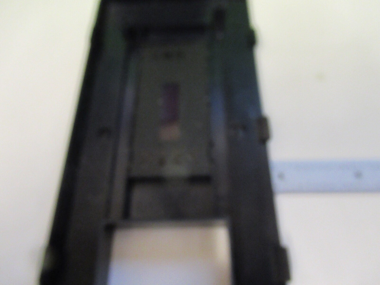 LEICA DMRB GERMANY PLASTIC COVER DISPLAY MICROSCOPE PART AS PICTURED &80-A-18