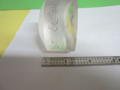 OPTICAL CONVEX CONCAVE THICK TELEDYNE MIL SPEC LENS BK7 LASER OPTICS BIN#43-01