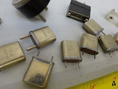 LOT ANTIQUE McCOY BLILEY JK PR QUARTZ CRYSTALS WWII FREQUENCY AS IS BN#K6-76